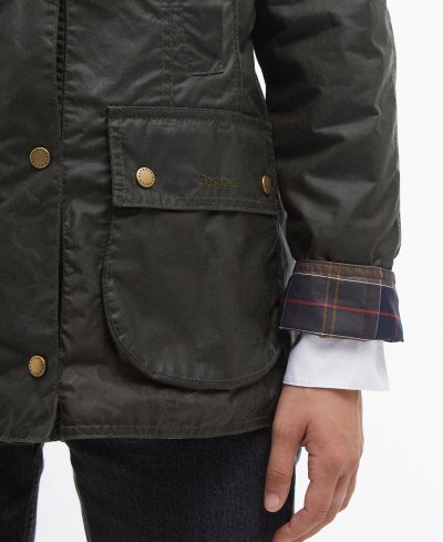 BARBOUR LIGHTWEIGHT BEADNELL WAXED JACKET