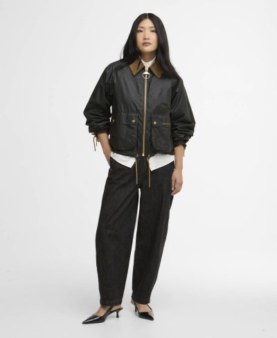 BARBOUR MARRON WAXED JACKET