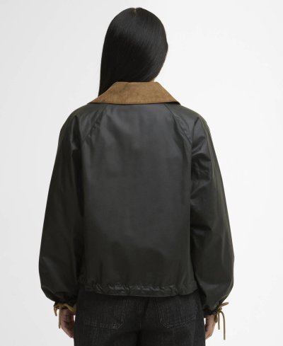 BARBOUR MARRON WAXED JACKET