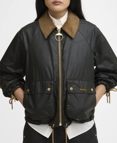 BARBOUR MARRON WAXED JACKET