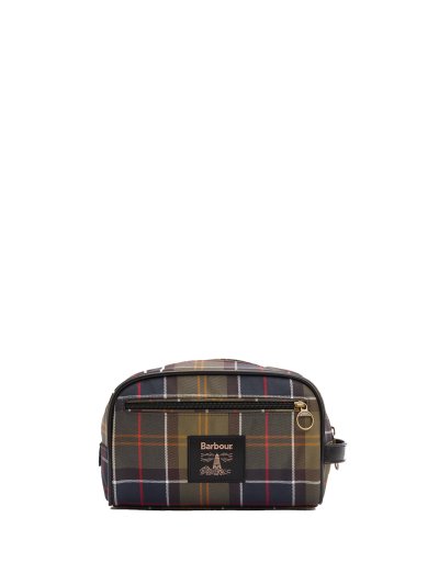 BARBOUR TARTAN WASHBAG