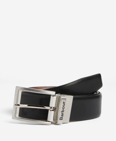 BARBOUR FIFE REVERSIBLE LEATHER BELT