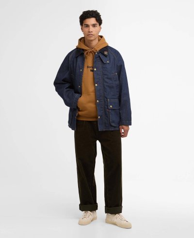 BARBOUR X LEVI'S OVERSIZED BEDALE DENIM JACKET