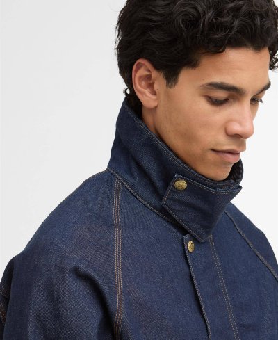 BARBOUR X LEVI'S OVERSIZED BEDALE DENIM JACKET