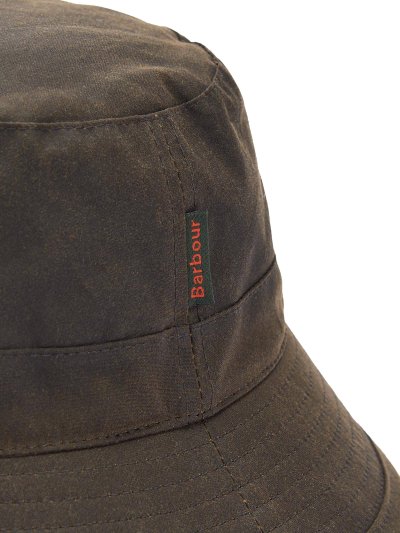 BARBOUR WAXED BUCKET HAT