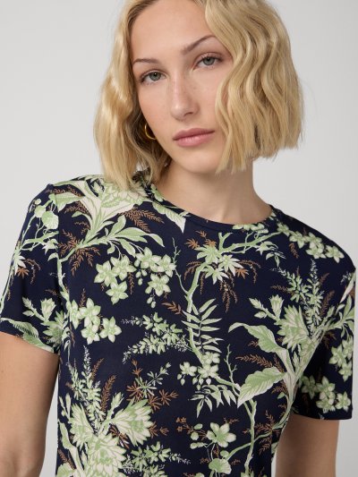 DVF PERFECT SHORT SLEEVE TOP AVALON MARITIME