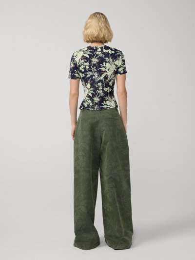 DVF PERFECT SHORT SLEEVE TOP AVALON MARITIME