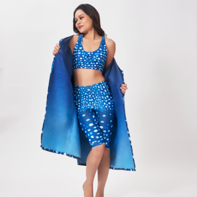 Poncho Whale Shark Twosides