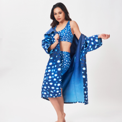 Poncho Whale Shark Twosides