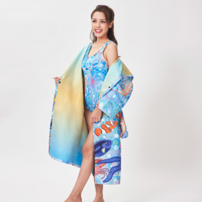 Poncho Aquarium Twosides