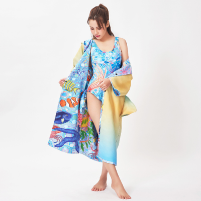 Poncho Aquarium Twosides