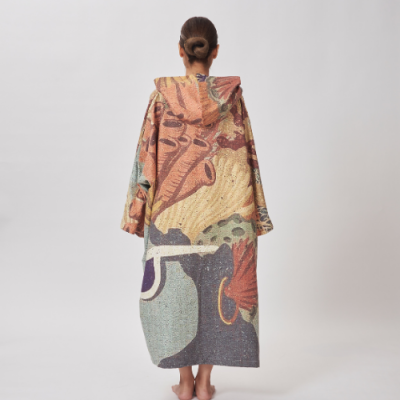 Unisex Modest Poncho SILK Suede Hypoallergenic Comfort