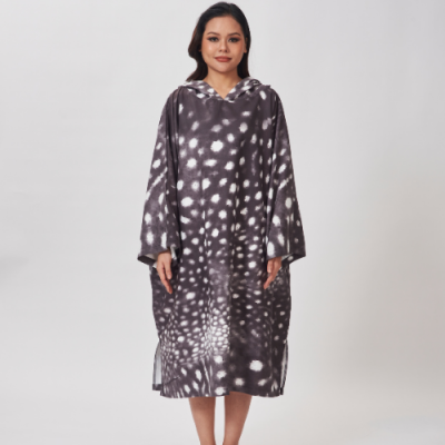 Unisex Modest Poncho SILK Suede Hypoallergenic Comfort