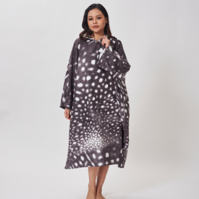 Unisex Modest Poncho SILK Suede Hypoallergenic Comfort