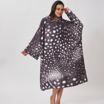 Unisex Modest Poncho SILK Suede Hypoallergenic Comfort