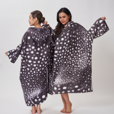 Unisex Modest Poncho SILK Suede Hypoallergenic Comfort