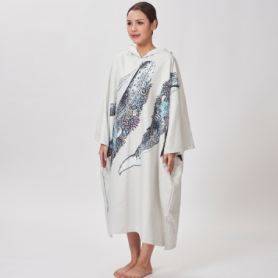Unisex Modest Poncho SILK Suede Hypoallergenic Comfort