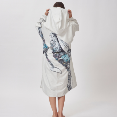 Unisex Modest Poncho SILK Suede Hypoallergenic Comfort