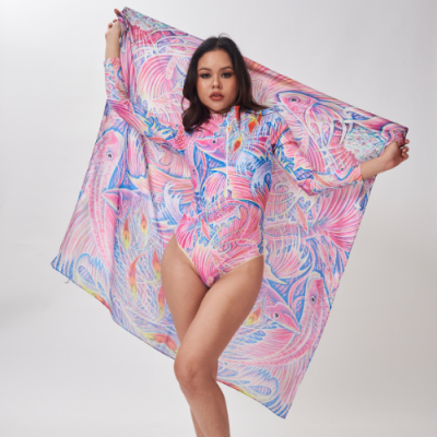 Naomi Atelier Swimsuit Fighting fish