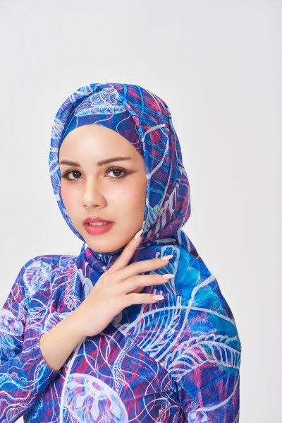 Hijab Jelly Fish Premium Multifunction Scarf  Edition