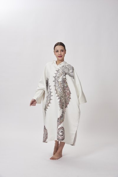 Unisex Modest Poncho SILK Suede Hypoallergenic Comfort