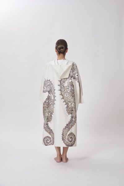 Unisex Modest Poncho SILK Suede Hypoallergenic Comfort