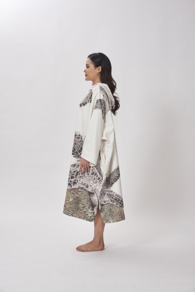 Unisex Modest Poncho SILK Suede Hypoallergenic Comfort