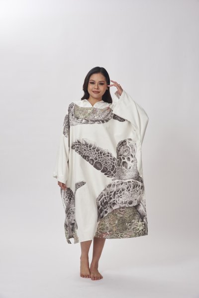 Unisex Modest Poncho SILK Suede Hypoallergenic Comfort