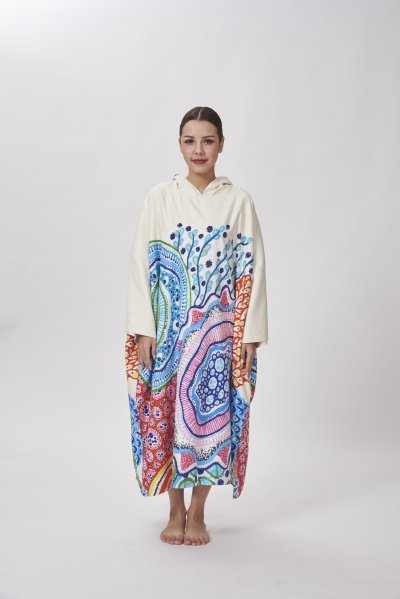 Unisex Modest Poncho SILK Suede Hypoallergenic Comfort