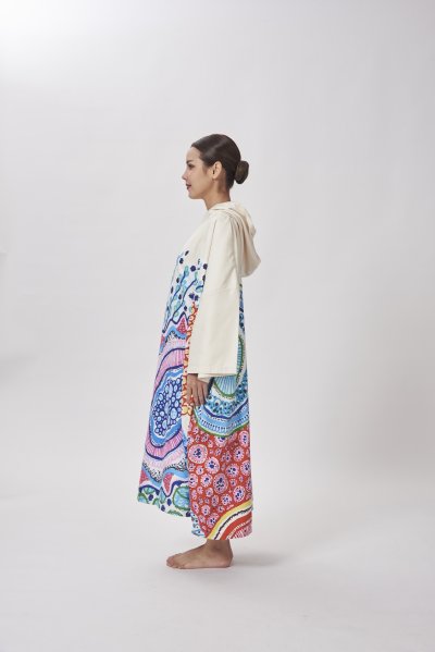 Unisex Modest Poncho SILK Suede Hypoallergenic Comfort