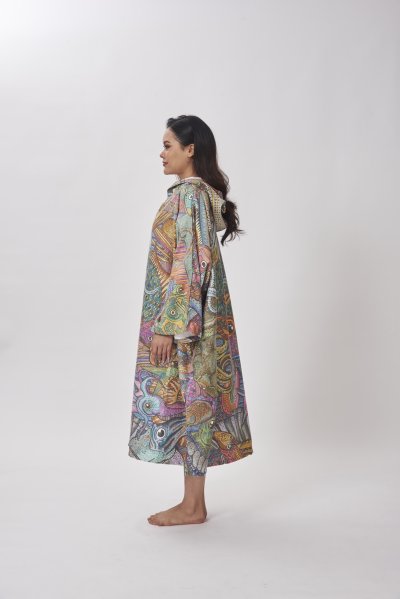 Unisex Modest Poncho SILK Suede Hypoallergenic Comfort