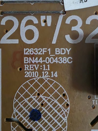 #ซัมซุง Samsung ซัพพลาย Power supply TV รุ่น LA32D550K พาร์ท BN44-00438C ของแท้ ถอดจากเครื่อง