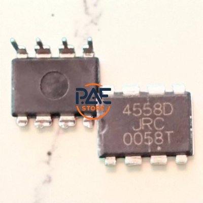 #IC ขยายเสียง 4558D JRC4558D DIP-8 (2PCS)