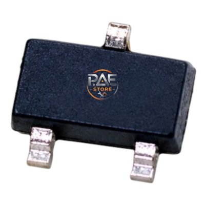#ทรานซิสเตอร์ SMD เบอร์ 2SC2412 (Marking: BQ) ชนิด NPN 50V 150mA ตัวถัง SOT-23 (แพ็ค 5 ตัว) อะไหล่ชิปอิเล็กทรอนิกส์