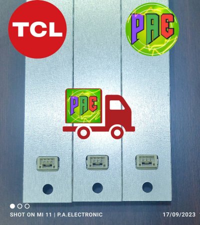 #หลอดแบล๊คไล้ท์ทีวี  TCL รุ่น 60E7800 สินค้าใหม่ 5 LED 9 แถว