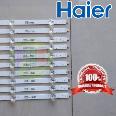 #หลอดเเบล็คไลท์ทีวีไฮเออร์ HAIER รุ่น LE58K6500UA H58K66UG 6LED 10แถว ยาว 58.5 สินค้าใหม่ #อะไหล่ทีวี #หลอดเเบล็คไลท์ทีวี #หลอดLED