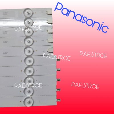 หลอดแบ็คไลท์ Panasonic (พานาโซนิค)หลอดใหม่โรงงาน รุ่นTH-43D630T TH-43DS630T TH-43ES630T หลังอลูมิเนียม ช่วยระบายความร้อนได้ดียิ่งขึ้น