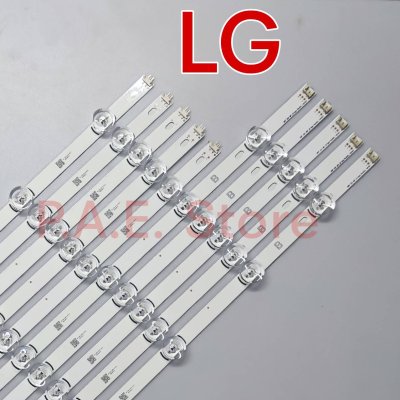 #หลอดเเบล็คไลท์ทีวีหลอด Backlight TV LG 49LB 49LF550 49LB561 49LB551 49LB620   1ชุดมี 5แถว แถวละ 9ดวง(4+5)