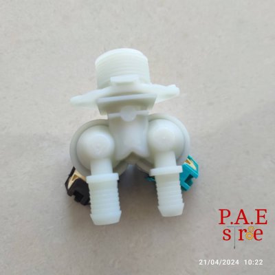 #วาล์วน้ำเข้า เครื่องซักผ้า 2ทาง ELECTROLUX อีเลคโทรลักซ์ Part No.A00192101 วาล์วน้ำเข้าคู่ #อะไหล่เครื่องซักผ้า