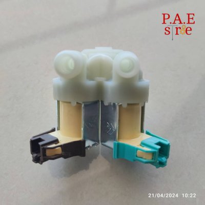 #วาล์วน้ำเข้า เครื่องซักผ้า 2ทาง ELECTROLUX อีเลคโทรลักซ์ Part No.A00192101 วาล์วน้ำเข้าคู่ #อะไหล่เครื่องซักผ้า