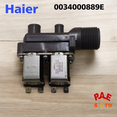 #วาล์วน้ำเข้าเครื่องซักผ้าHaier 0034000889E ใช้ได้หลายรุ่นรายละเอียดด้านล่างWater Inlet Valve FCS270B AC200-240V 50/60Hz สินค้าใหม่พร้อมส่ง
