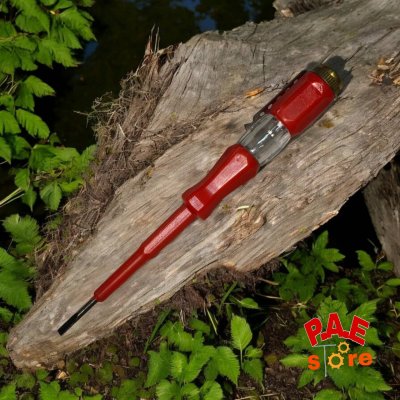 #ไขควงทดสอบแรงดันไฟฟ้า ไขควงวัดไฟ มีไฟ LED 100-500V สำหรับช่างไฟฟ้า Tester