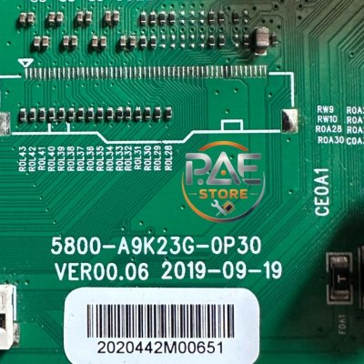 #พานาโซนิค/สกายเวิร์ท Panasonic / Skyworth TV Main Board, Part: 5800-A9K23G-0P30 VER00.06, Model: TH-55G650T, Skyworth Model: 55UB7500