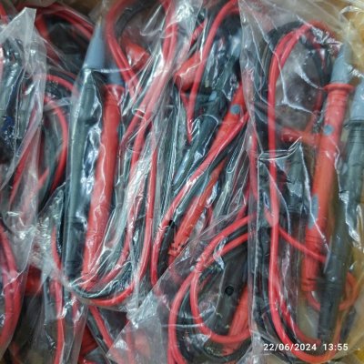 สายมิเตอร์ meter Victory Test  Pens 1000V 20A Universal Digital Multimeter   ดำ+แดง อย่างดี สำหรับงานวัดทั่วไป ปลายสายไม่หักง่าย
