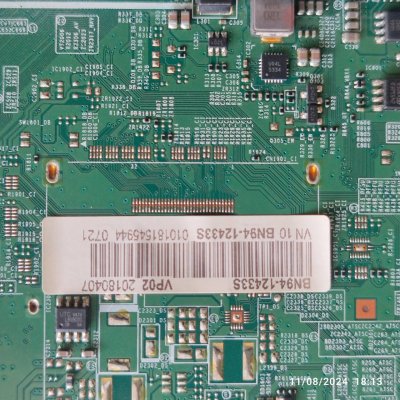 SAMSUNG ซัมซุง เมนบอร์ดซัมซุง Mainboard TV Samsung อะไหล่แท้มือสองพร้อมใช้งาน รุ่นUA55MU6100KXXT UA55MU6103KXMR UA55MU6103KXX ใช้ได้หลายพาร์ทตามข้อมูลที่ระบุด้านล่าง