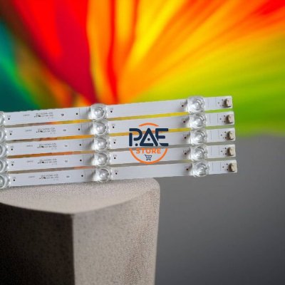 #หลอดแบ็คไลท์ TV Panasonic พานาโซนิค รุ่น 55HX720T 1 set 5 แถว 10 LED 3V ยาว 1087 mm