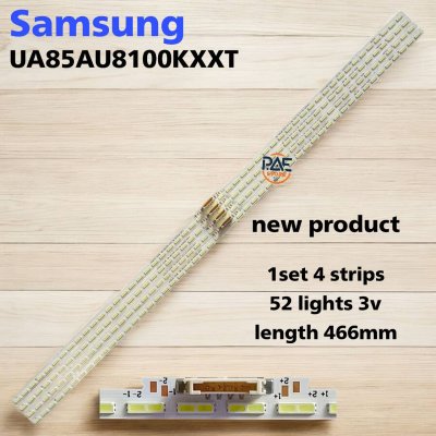 #หลอดแบ็คไลท์ Backlight TV Samsung  ซัมซุง รุ่น UA85AU8100KXXT 1set 4 แถว  LED 3V ยาว 466 mm