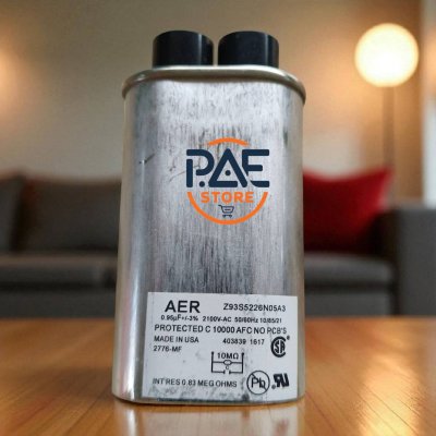 #ตัวเก็บประจุ (Capacitor) ไมโครเวฟ ยี่ห้อ AER รุ่น Z93S5226N05A3 0.95uf 2100v-ac 50/60Hz