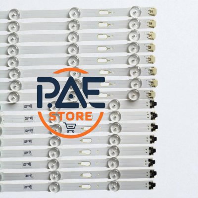 #หลอดเเบล็คไลท์ทีวีซัมซุง BACKLIGHT Samsung รุ่น UA65JU6000 : UA65JU6400 : UA65JU6600 : UA65KU6000 : UA65MU6100 : UA65MU6300 1set 8 เส้น 6+8 LED 3 V ยาว 757+587 mm