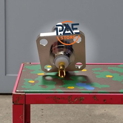 0001308 #ขั้วต่อ BNC แจ็คตัวเมีย 4 รู พร้อมแผง